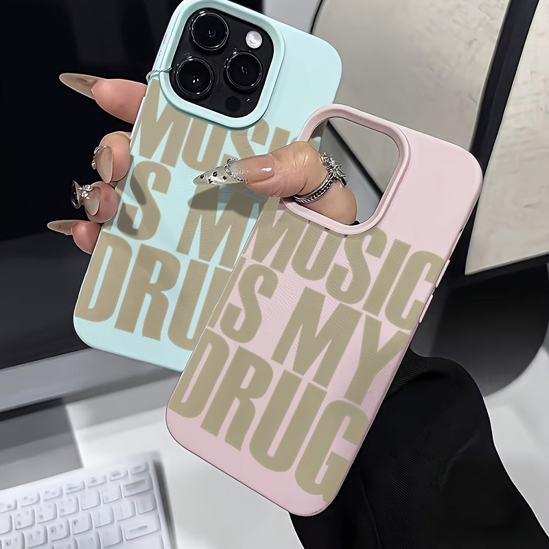 MUSIC IS MY DRUG Pattern Phone - Samsung Galaxy A55 review and price