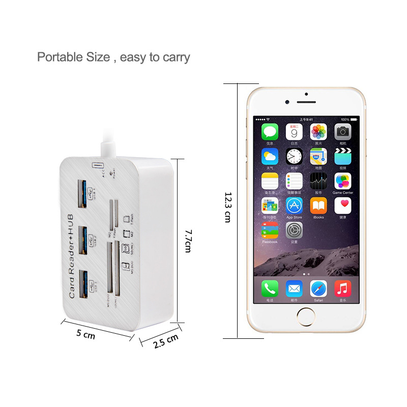 7in1 3 Ports USB TYPE C 3.0 HU - Usb Hub Type C review and price