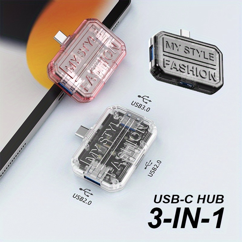 USB C Hub Compact Design Conne - Usb Hub Type C review and price