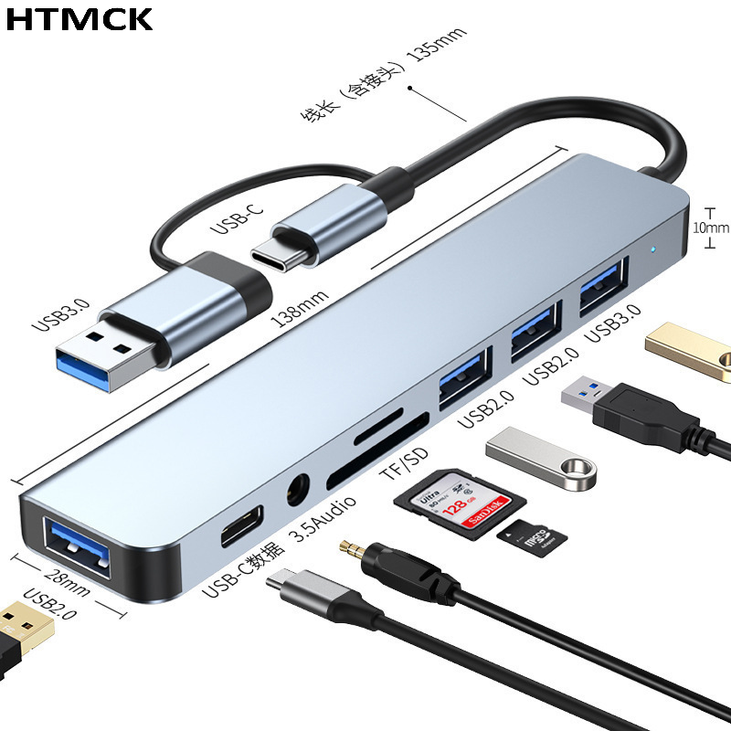 8-in-2 USB Type-C Multiport Do - Usb Hub Type C review and price