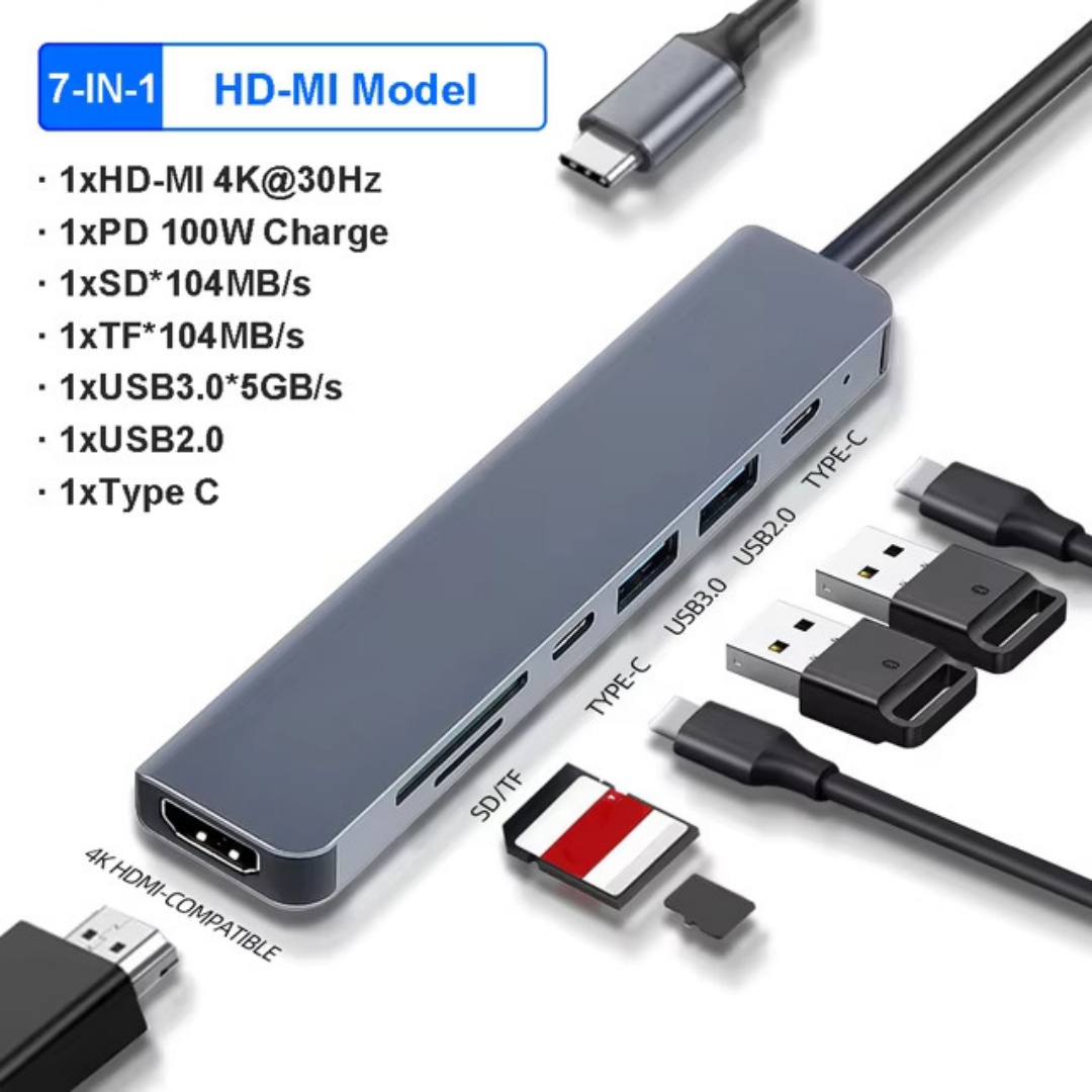 4/7/8/11in1 Docking Hub 4K USB - Usb Hub Type C review and price