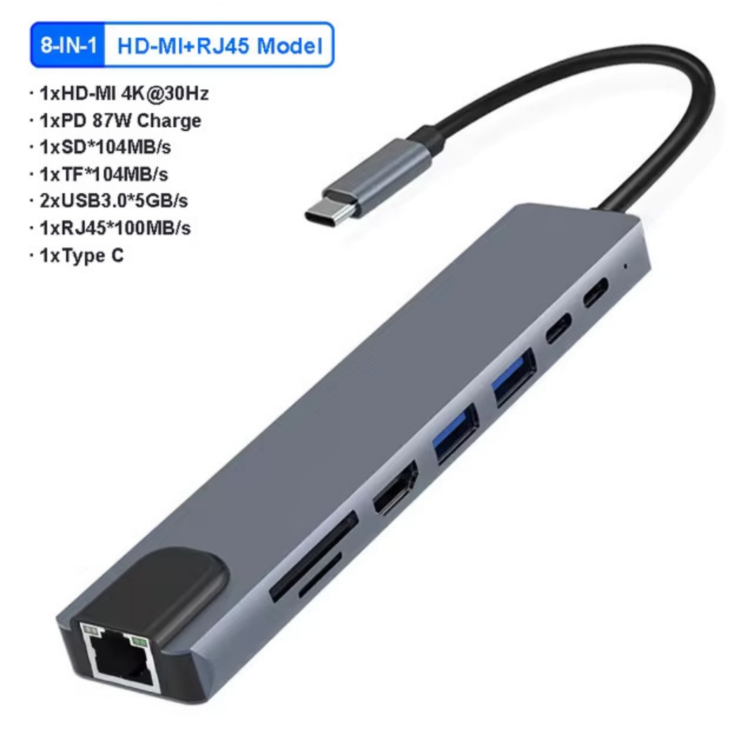 4/7/8/11in1 Docking Hub 4K USB - Usb Hub Type C review and price