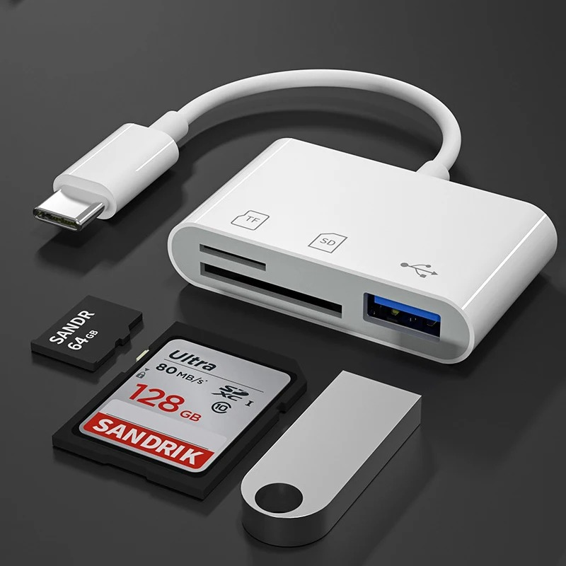 3 In 1 Type-c To USB C A OTG A - Usb Hub Type C review and price
