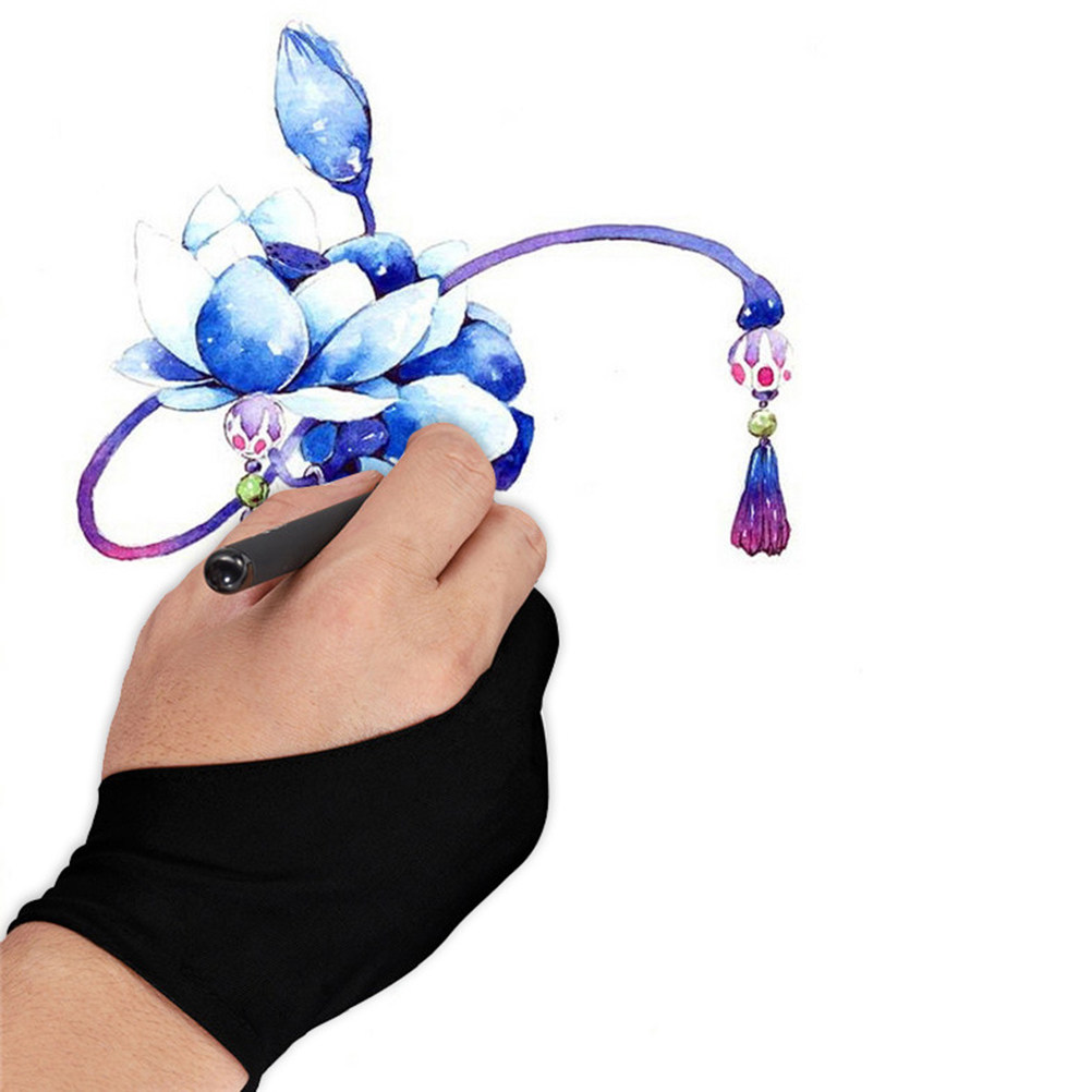 4Pcs Spandex Two Finger Drawin - Drawing Glove Artist review and price