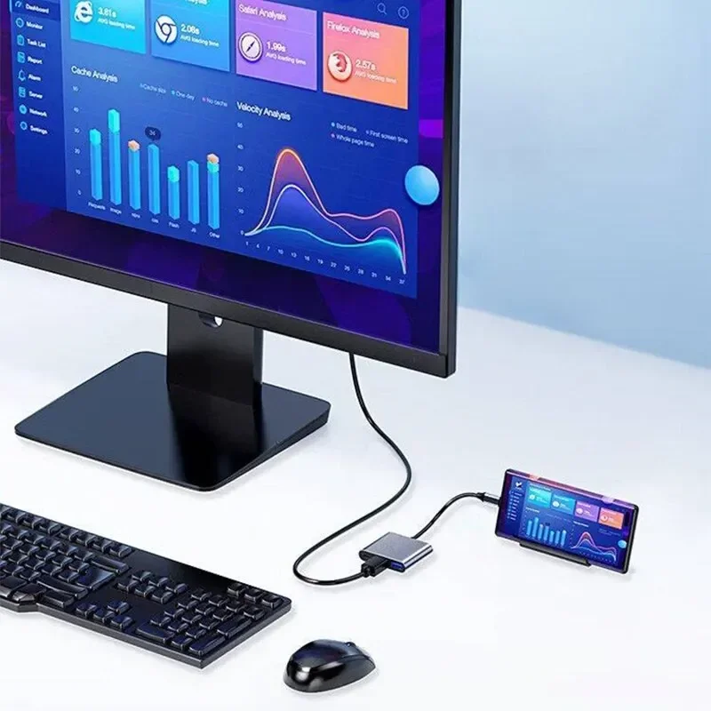 Type-C 3-in-1 Multiport Adapte - Usb Hub Type C review and price