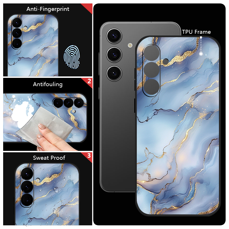 Marble Print Soft TPU Lanyard  - Samsung Galaxy A55 review and price